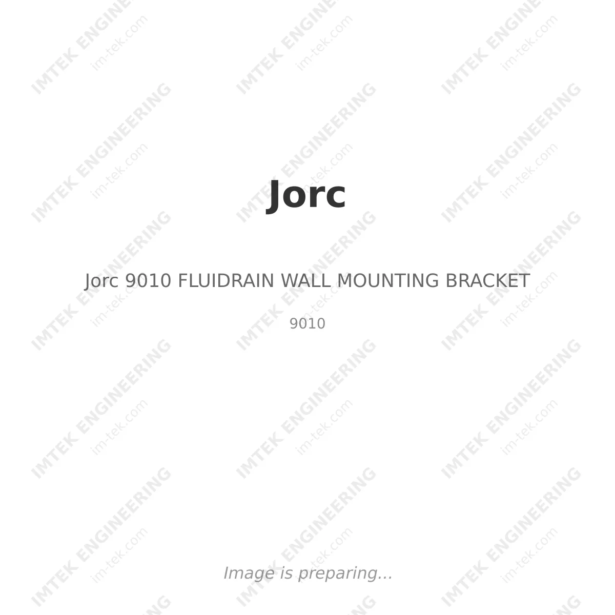 Jorc Jorc 9010 FLUIDRAIN WALL MOUNTING BRACKET - 9010