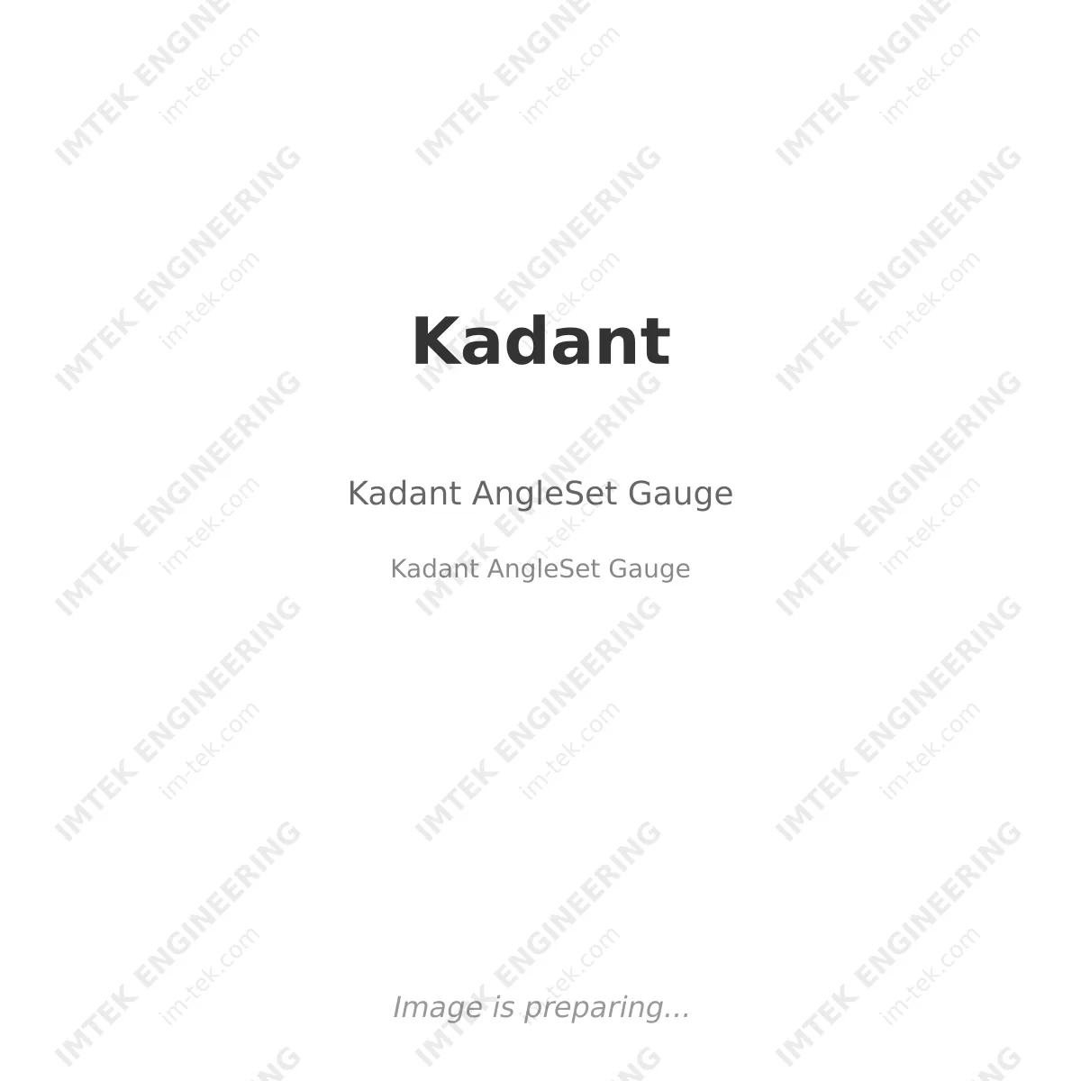 Kadant Kadant AngleSet Gauge - Kadant AngleSet Gauge