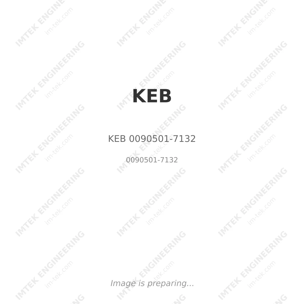 KEB KEB 0090501-7132 - 0090501-7132