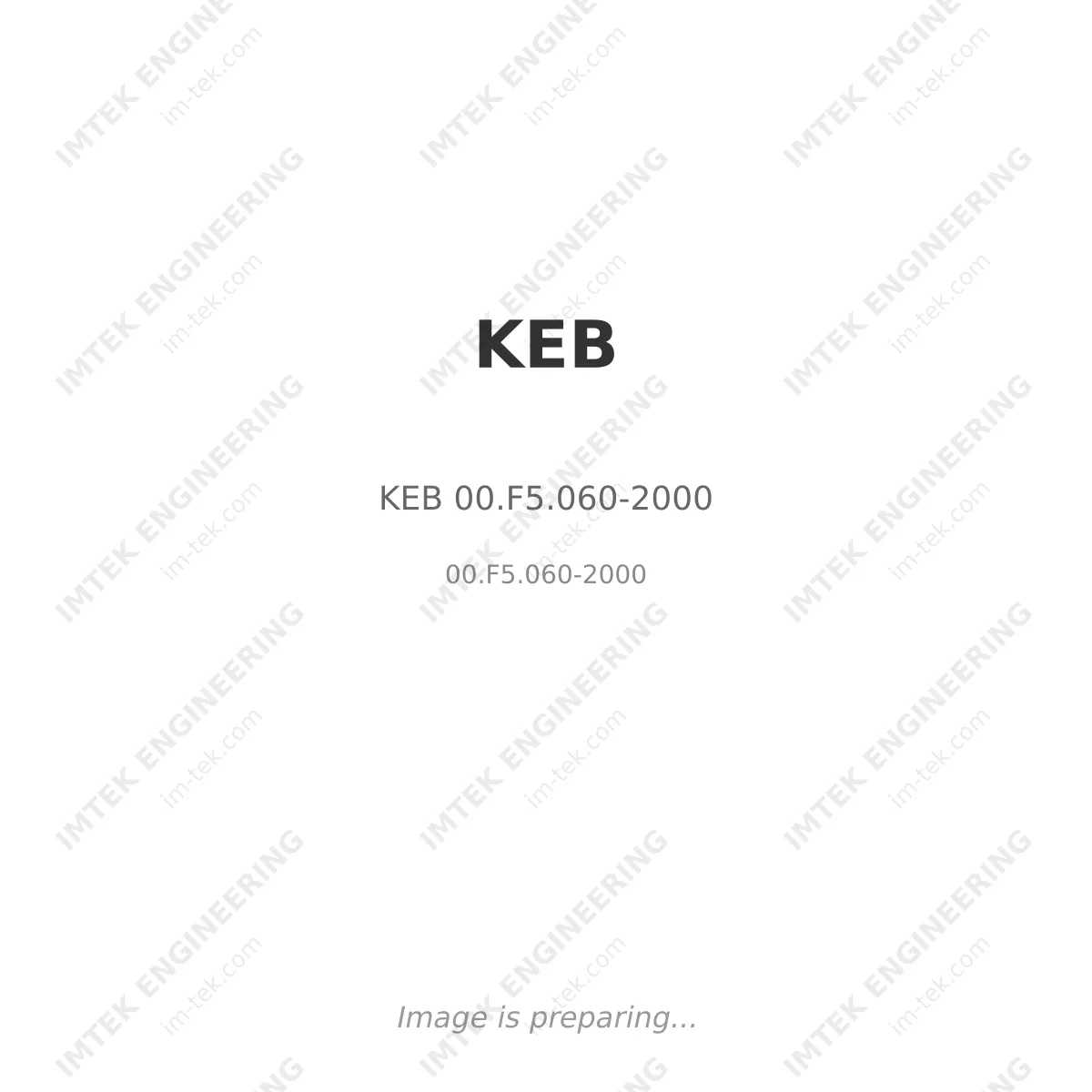 KEB KEB 00.F5.060-2000 - 00.F5.060-2000