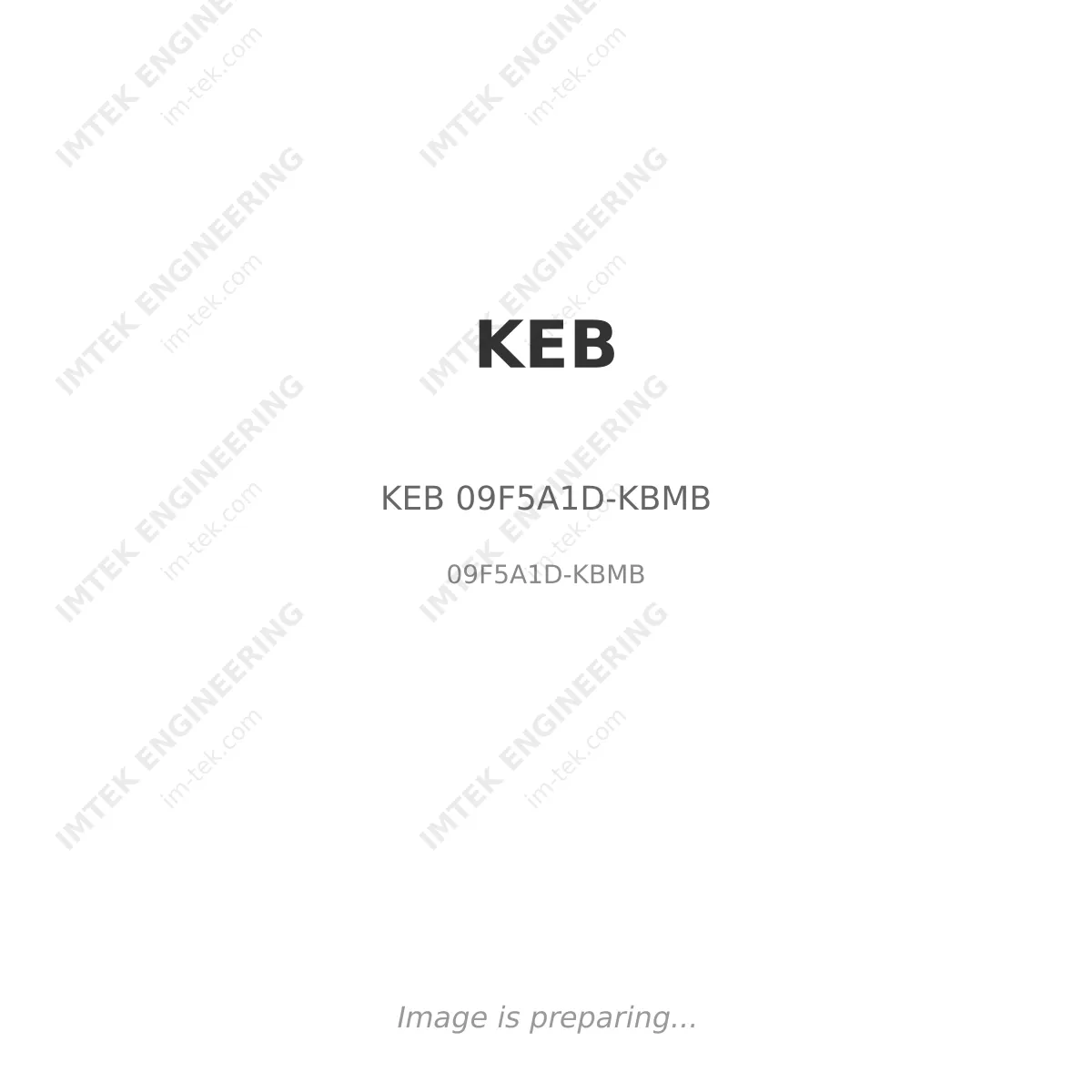 KEB KEB 09F5A1D-KBMB - 09F5A1D-KBMB