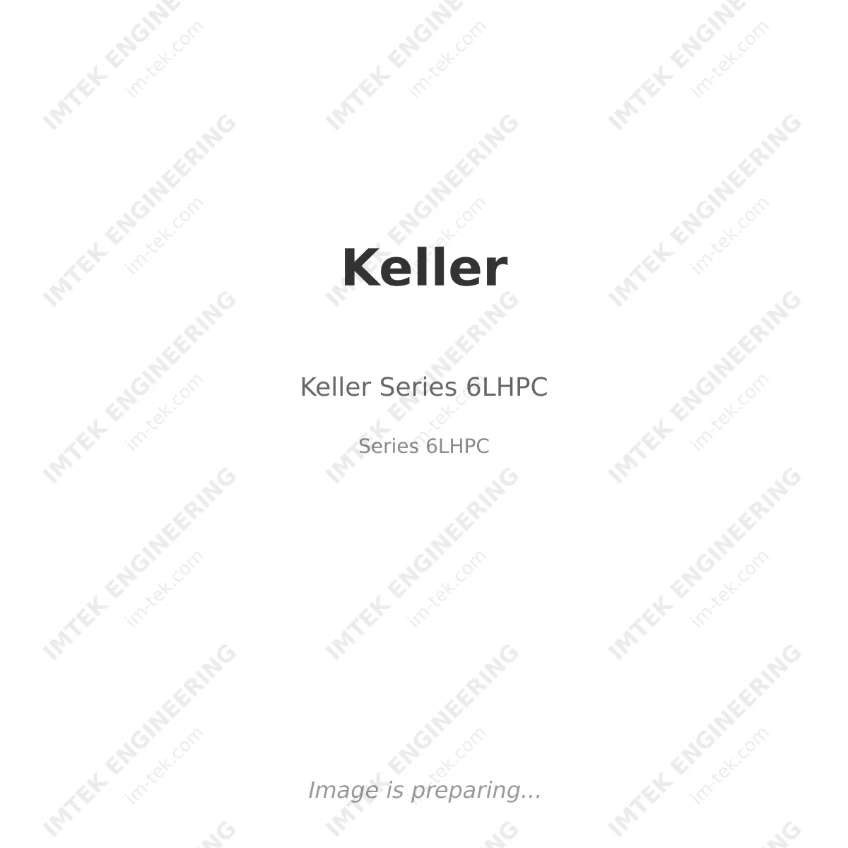 Keller Keller Series 6LHPC - Series 6LHPC