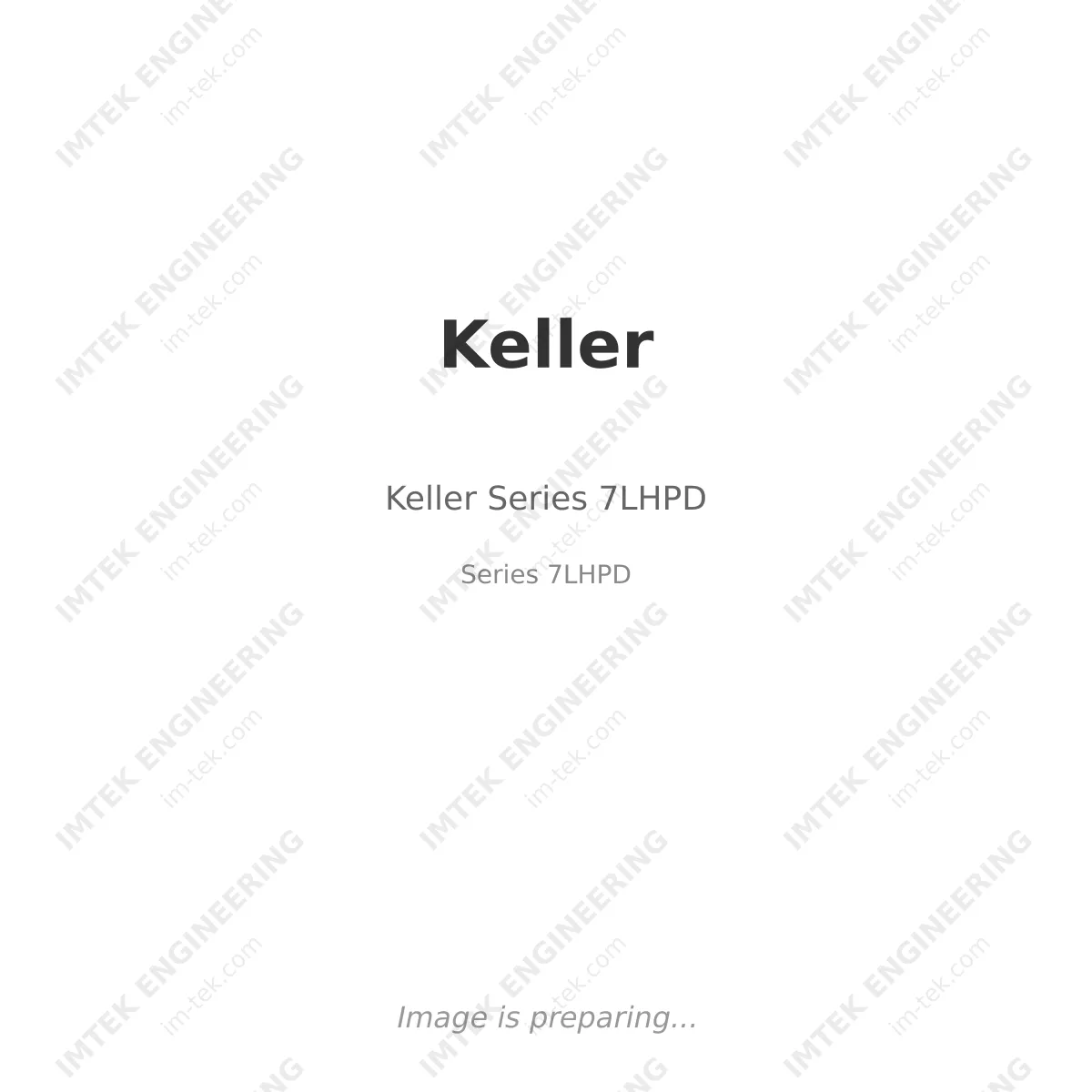 Keller Keller Series 7LHPD - Series 7LHPD