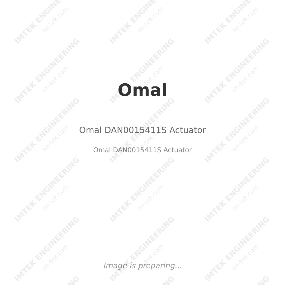 Omal Omal DAN0015411S Actuator - Omal DAN0015411S Actuator