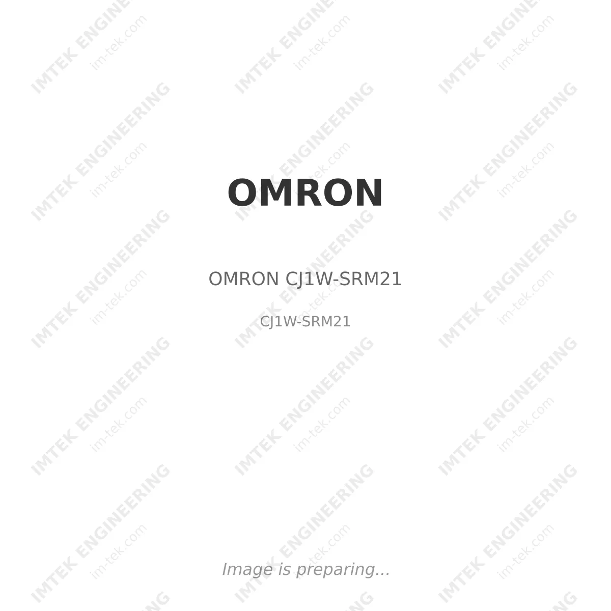 OMRON OMRON CJ1W-SRM21 - CJ1W-SRM21