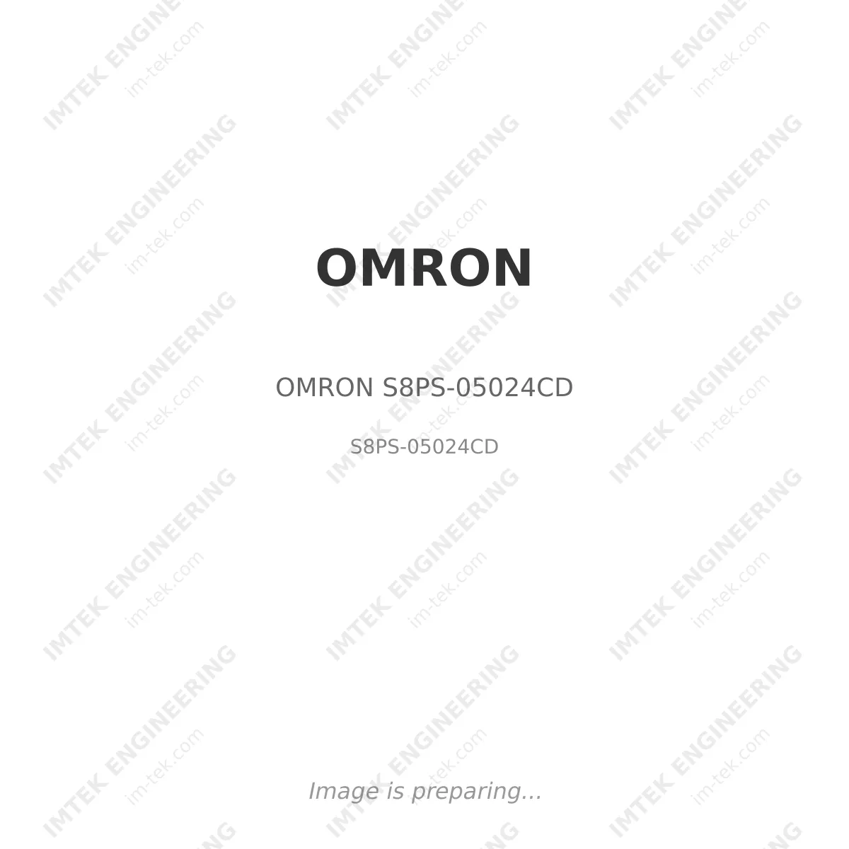 OMRON OMRON S8PS-05024CD - S8PS-05024CD