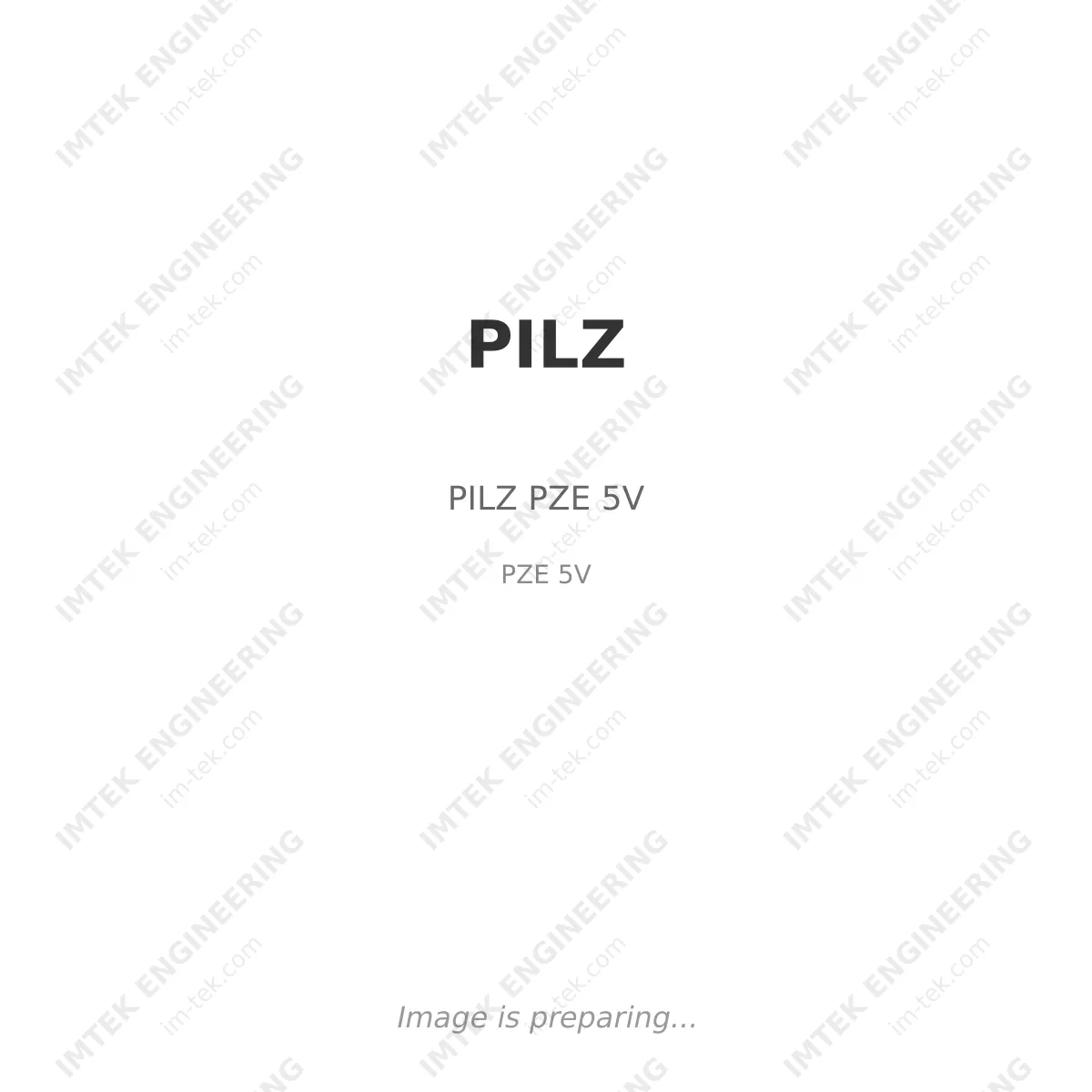PILZ PILZ PZE 5V - PZE 5V
