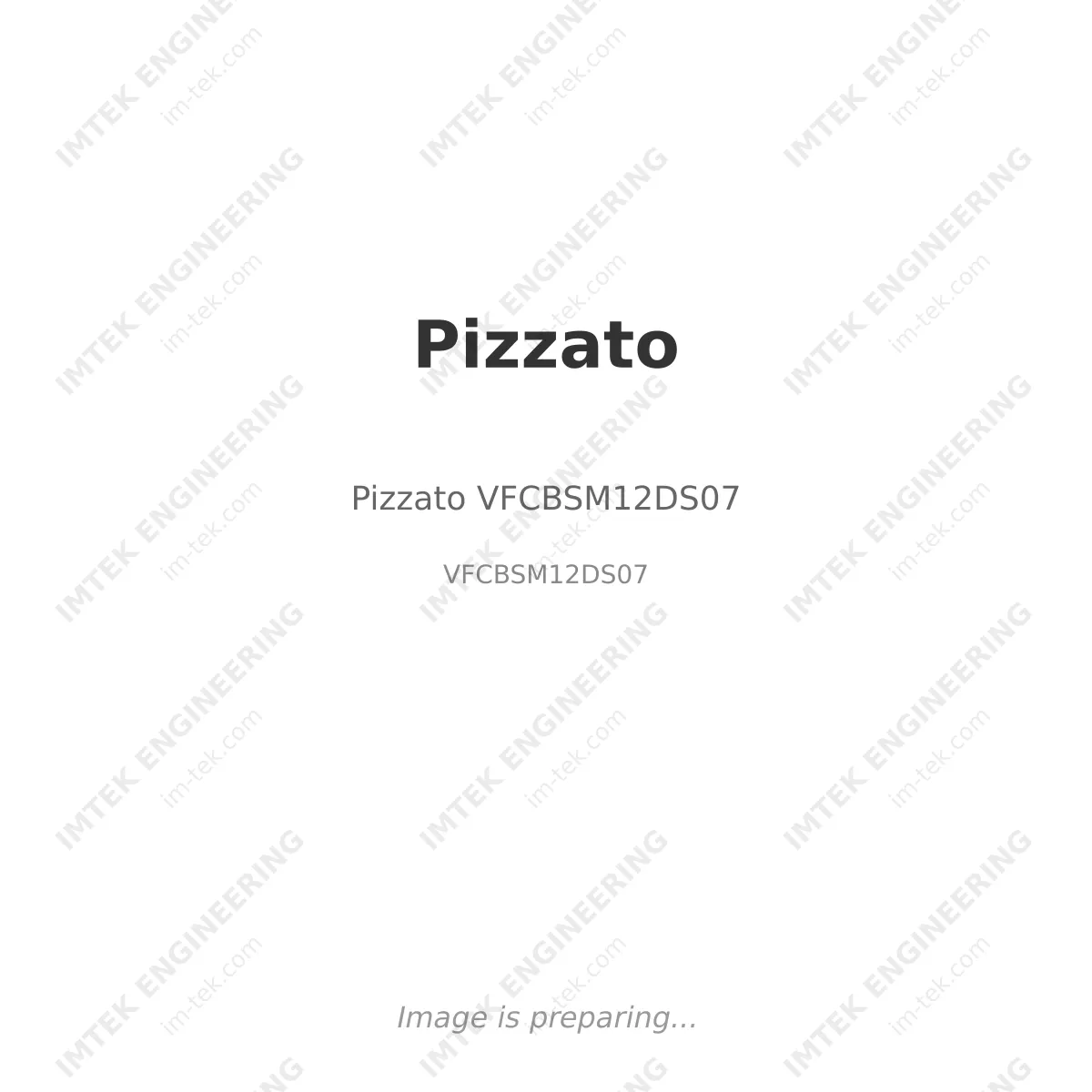 Pizzato Pizzato VFCBSM12DS07 - VFCBSM12DS07
