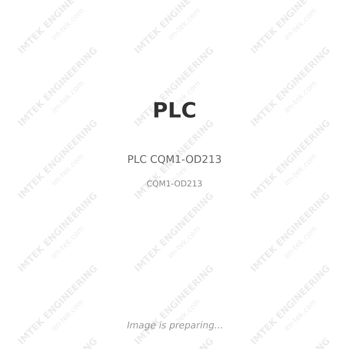 PLC PLC CQM1-OD213 - CQM1-OD213