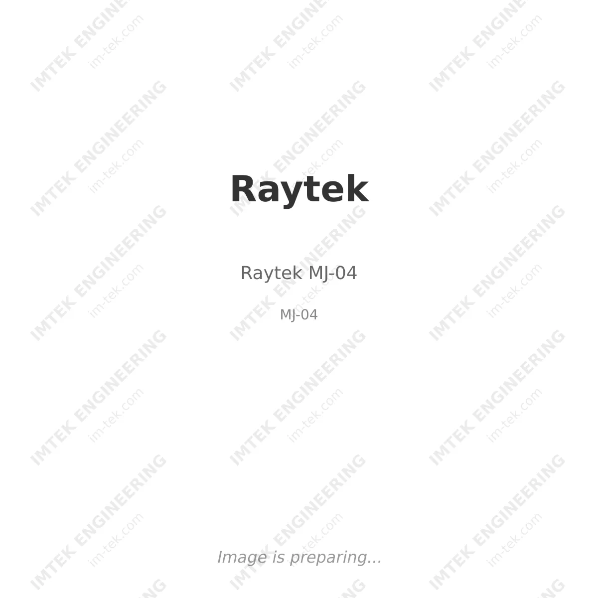 Raytek Raytek MJ-04 - MJ-04