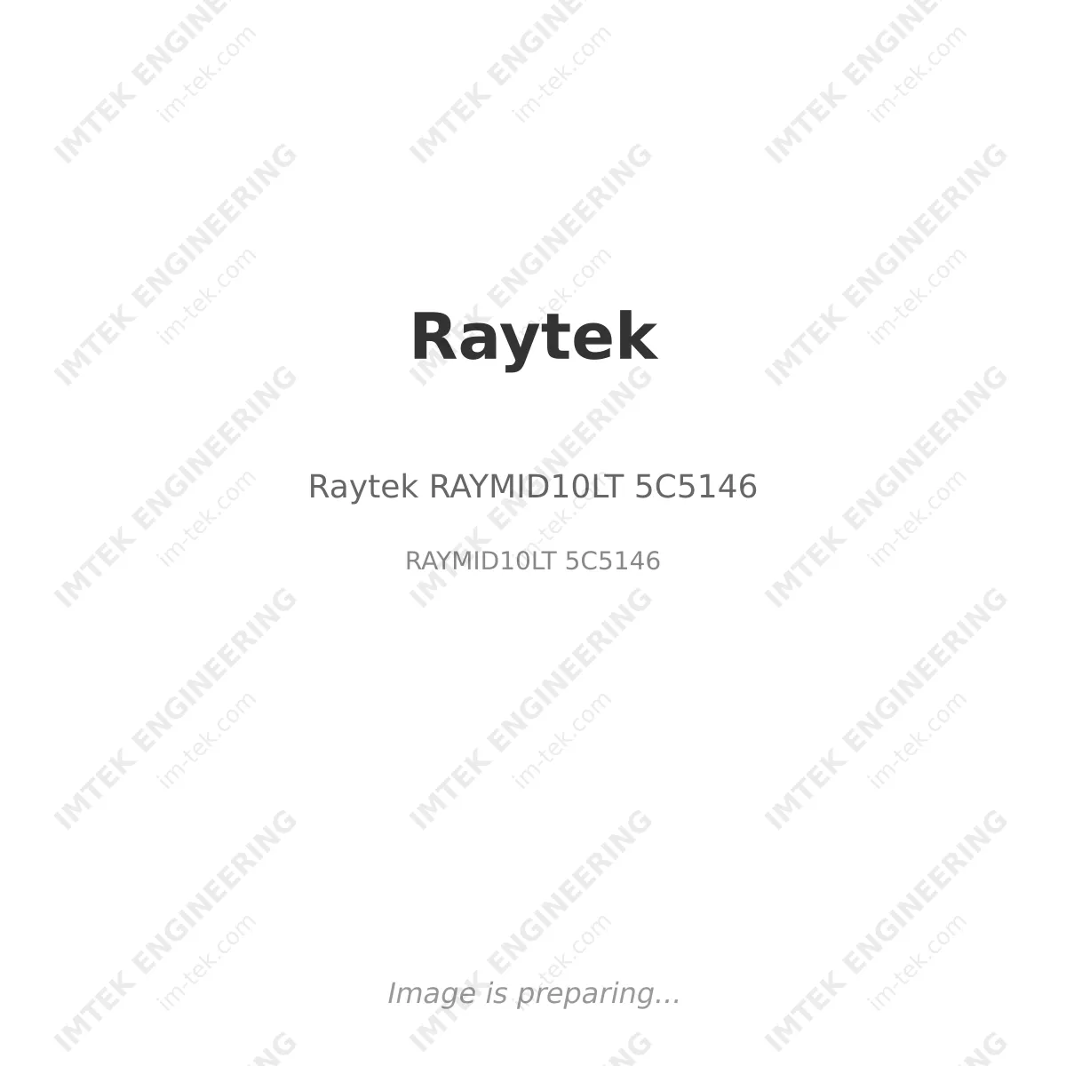Raytek Raytek RAYMID10LT 5C5146 - RAYMID10LT 5C5146