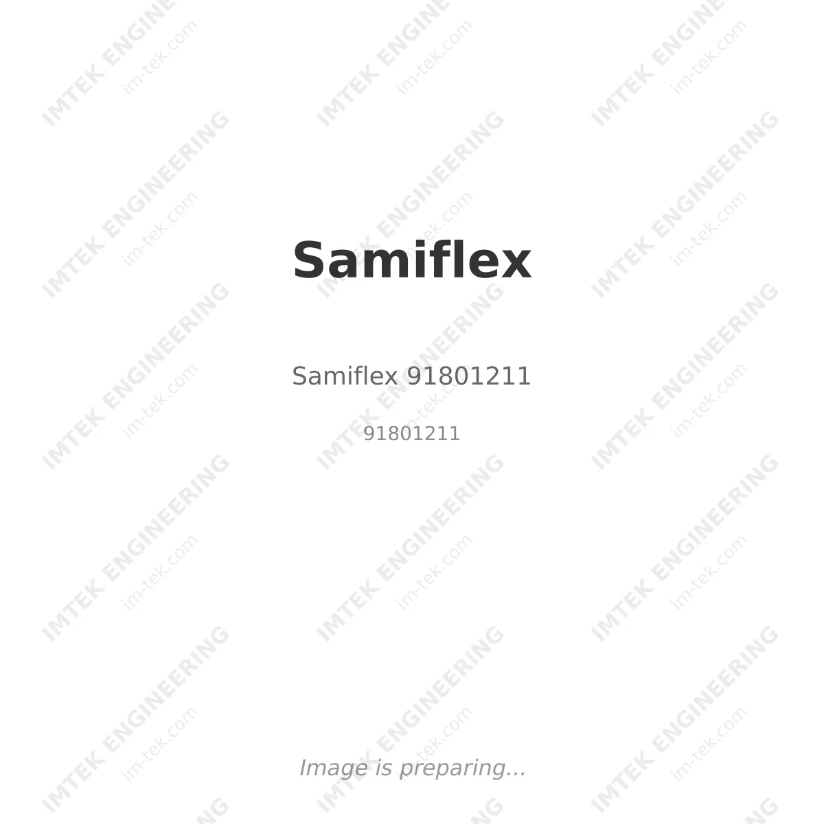 Samiflex Samiflex 91801211 - 91801211