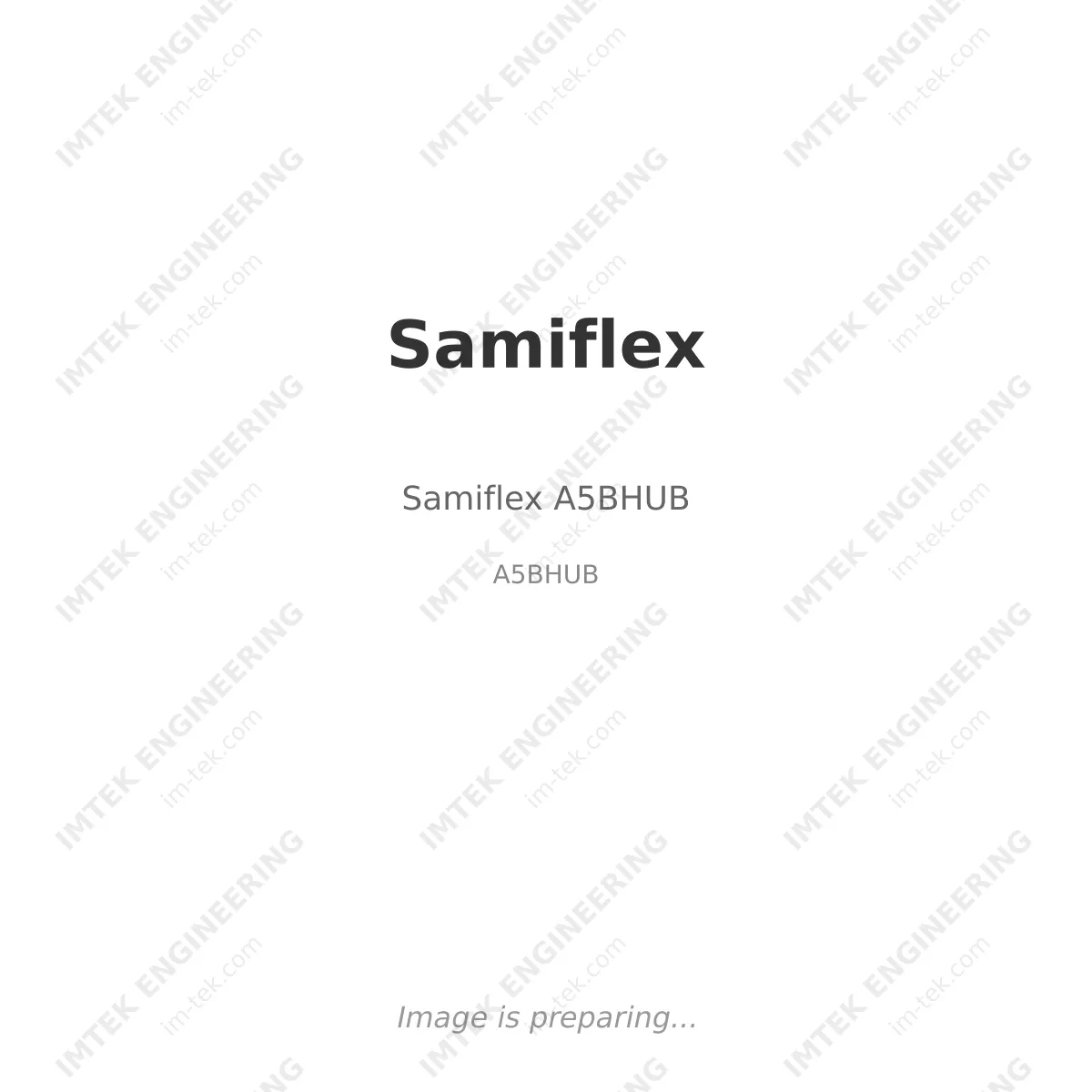 Samiflex Samiflex A5BHUB - A5BHUB