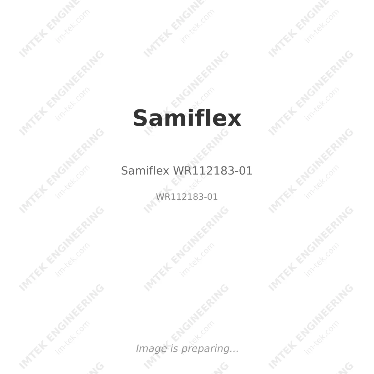 Samiflex Samiflex WR112183-01 - WR112183-01