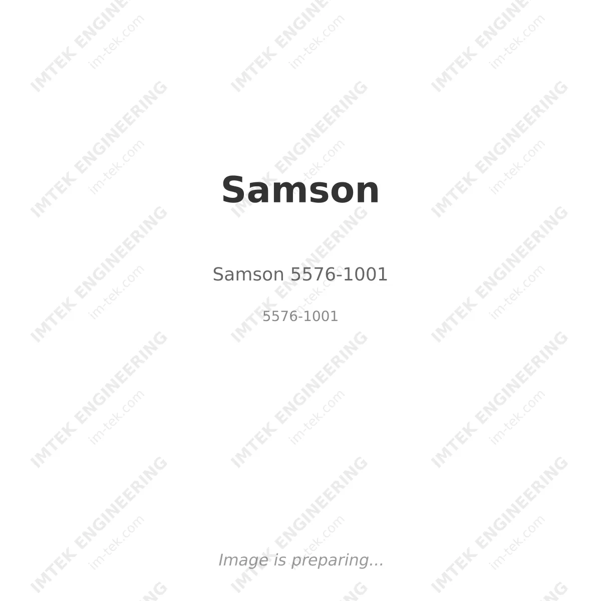 Samson Samson 5576-1001 - 5576-1001