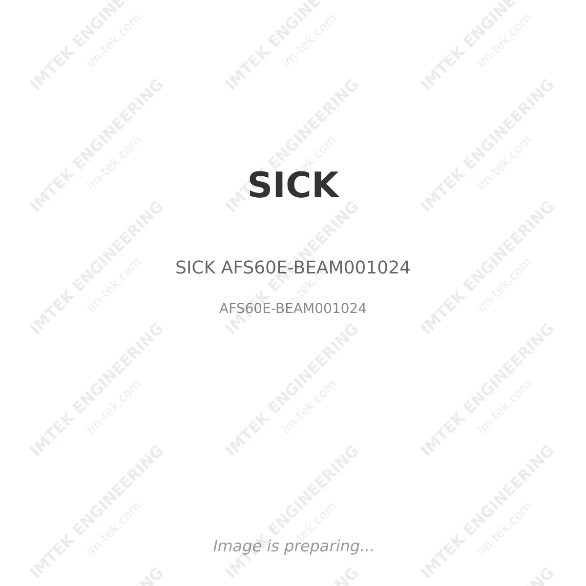 SICK SICK AFS60E-BEAM001024 - AFS60E-BEAM001024