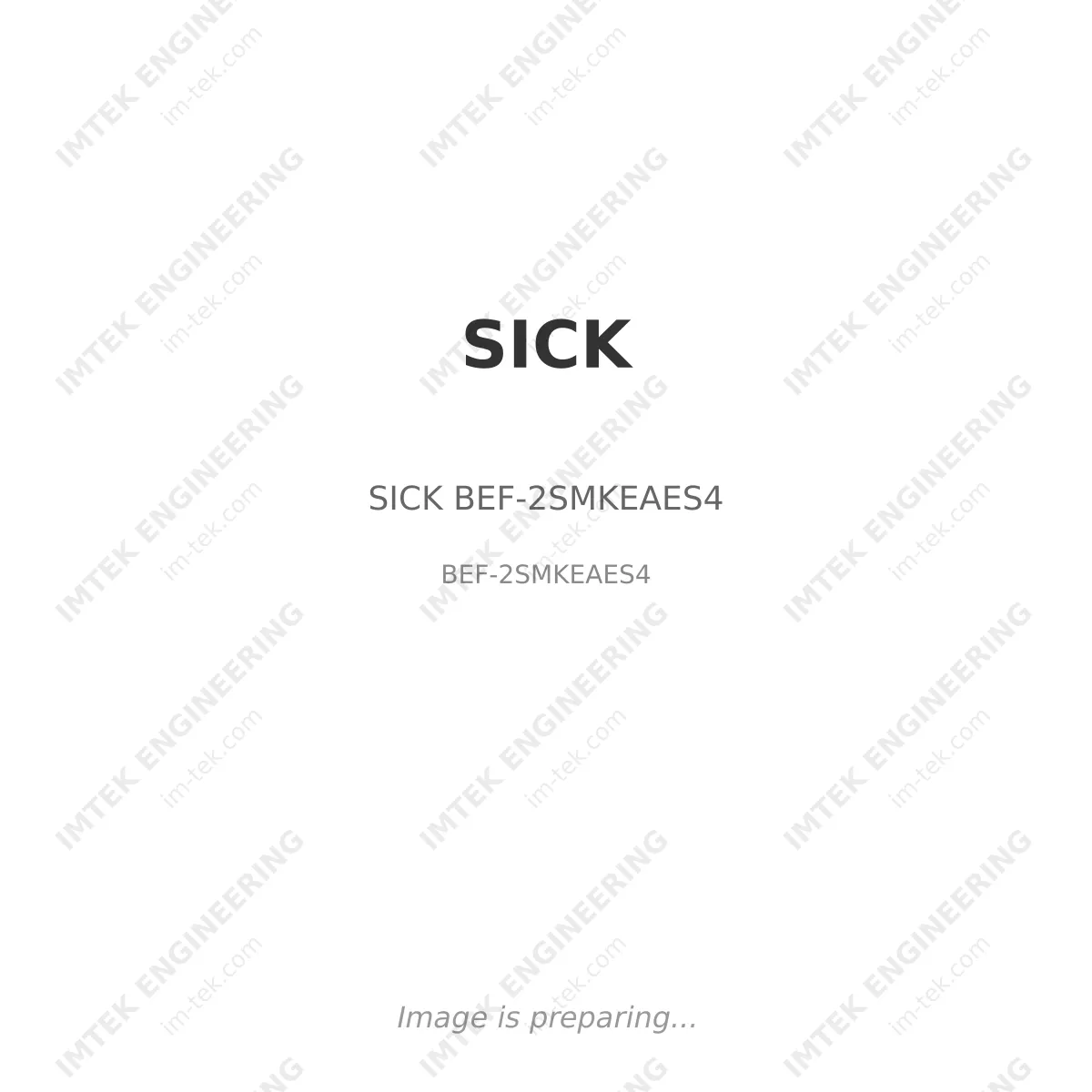 SICK SICK BEF-2SMKEAES4 - BEF-2SMKEAES4