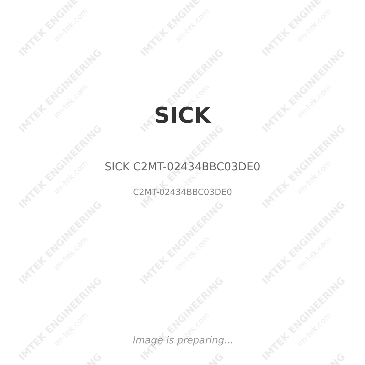 SICK SICK C2MT-02434BBC03DE0 - C2MT-02434BBC03DE0
