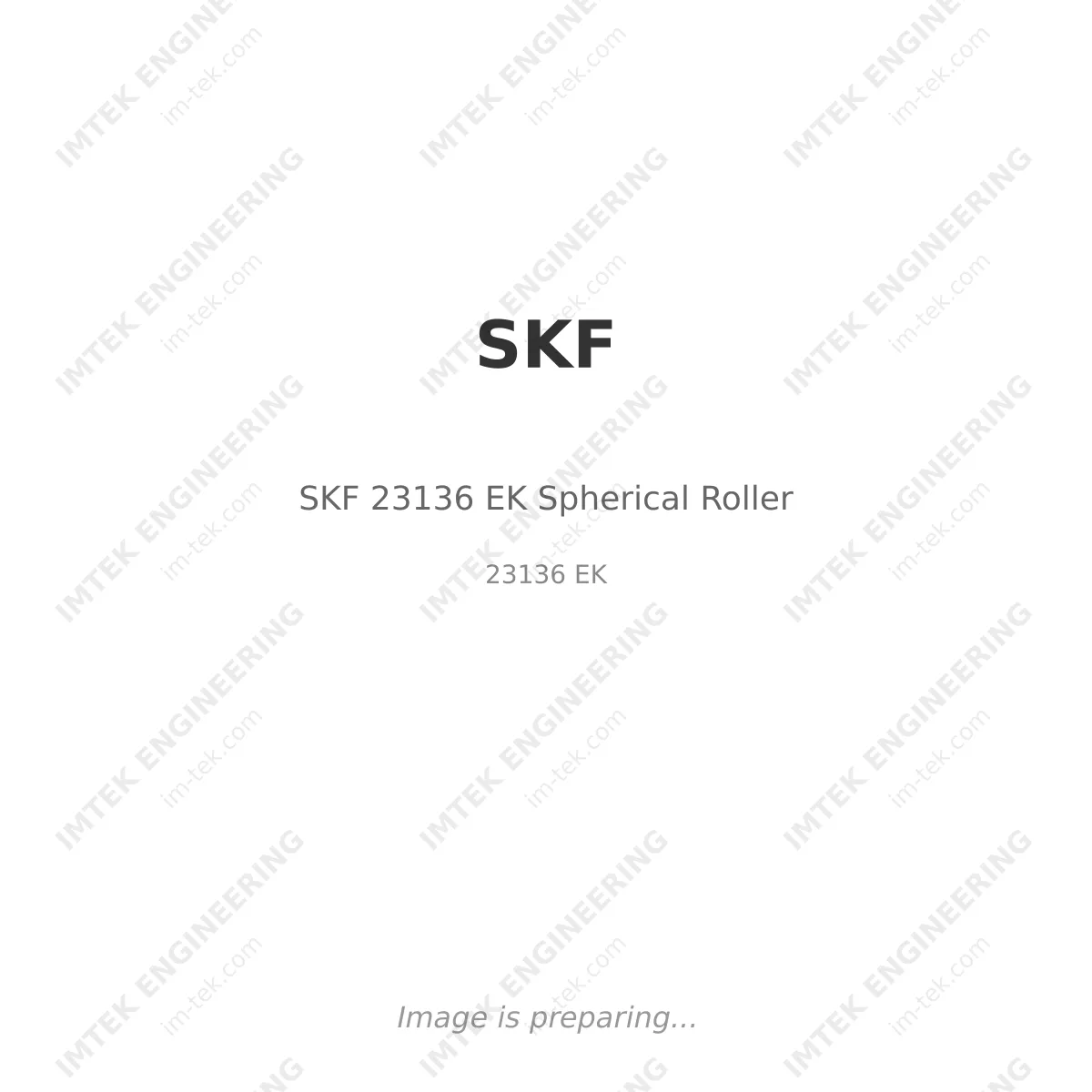 SKF SKF 23136 EK Spherical Roller - 23136 EK