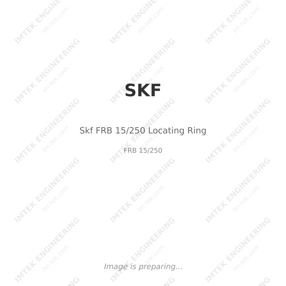 SKF Skf FRB 15/250 Locating Ring - FRB 15/250