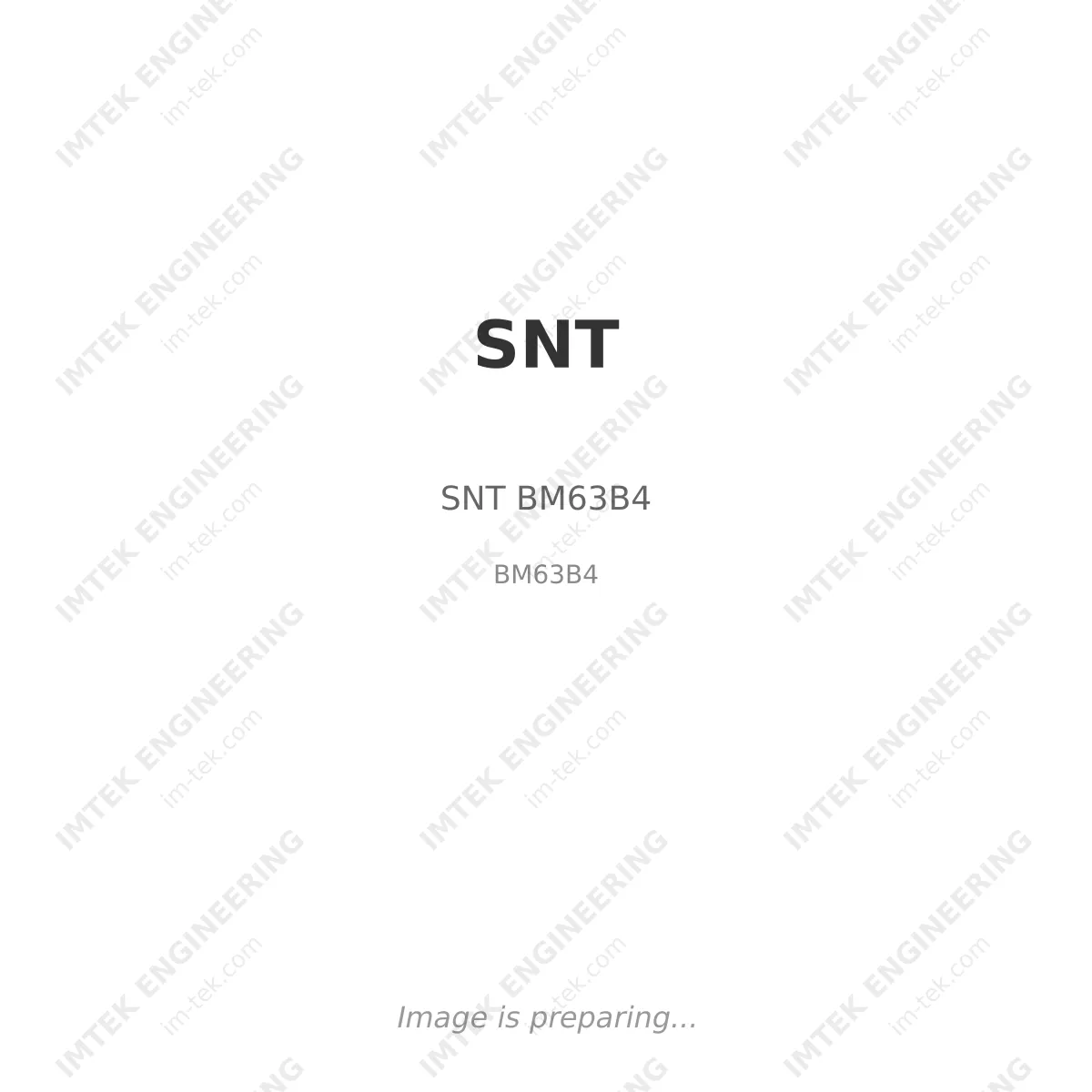 SNT SNT BM63B4 - BM63B4