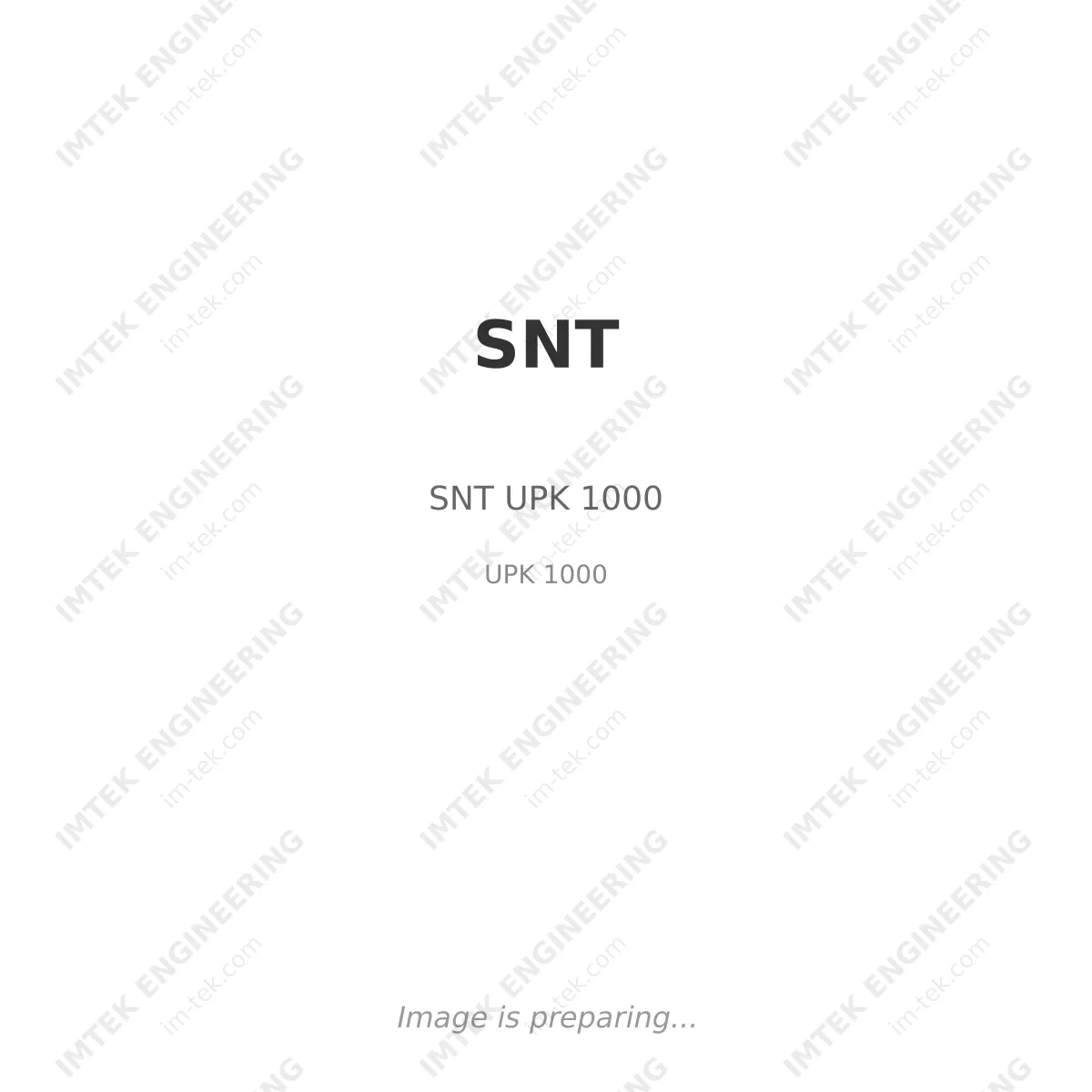 SNT SNT UPK 1000 - UPK 1000
