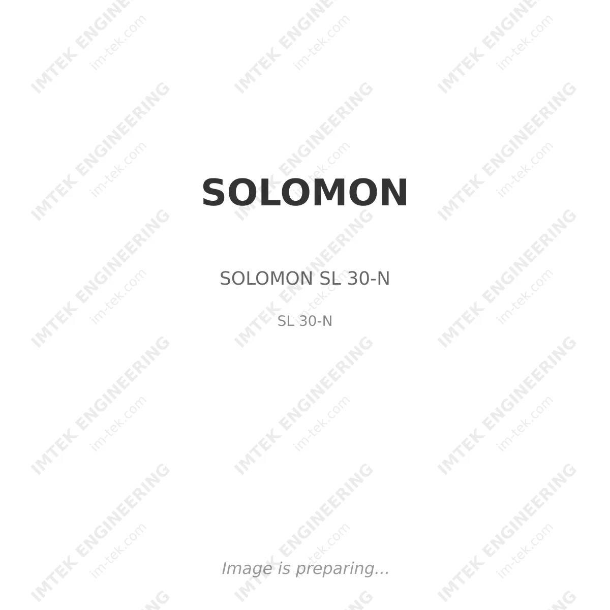 SOLOMON SOLOMON SL 30-N - SL 30-N