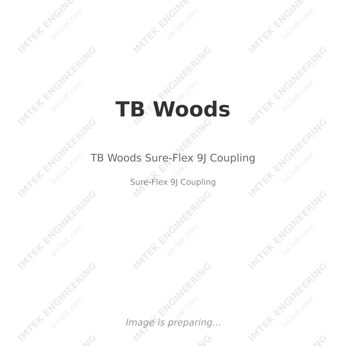 TB Woods TB Woods Sure-Flex 9J Coupling - Sure-Flex 9J Coupling