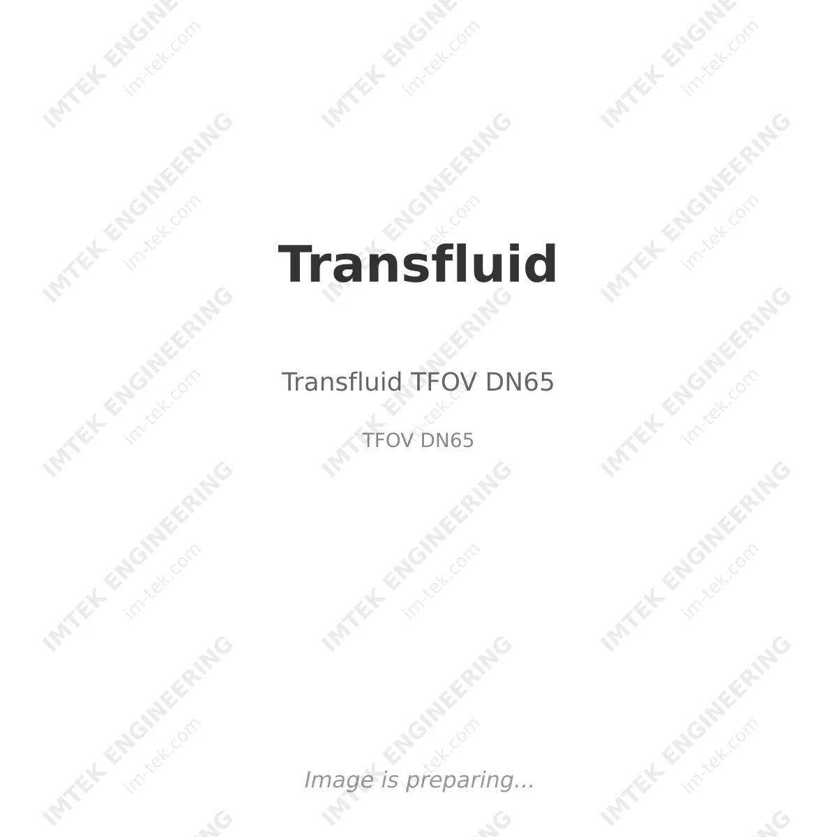 Transfluid Transfluid TFOV DN65 - TFOV DN65