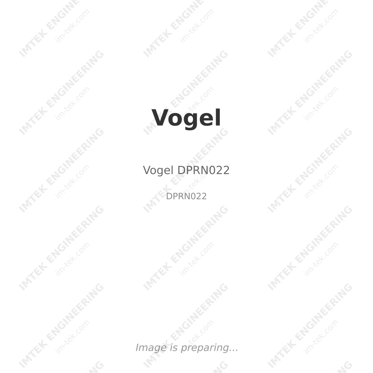 Vogel Vogel DPRN022 - DPRN022