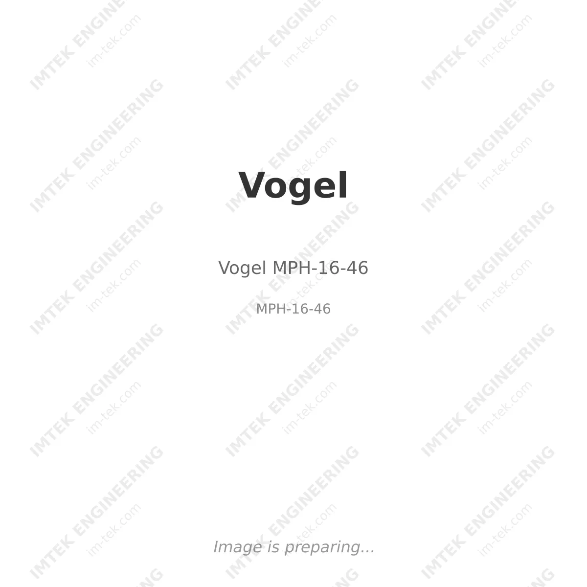 Vogel Vogel MPH-16-46 - MPH-16-46