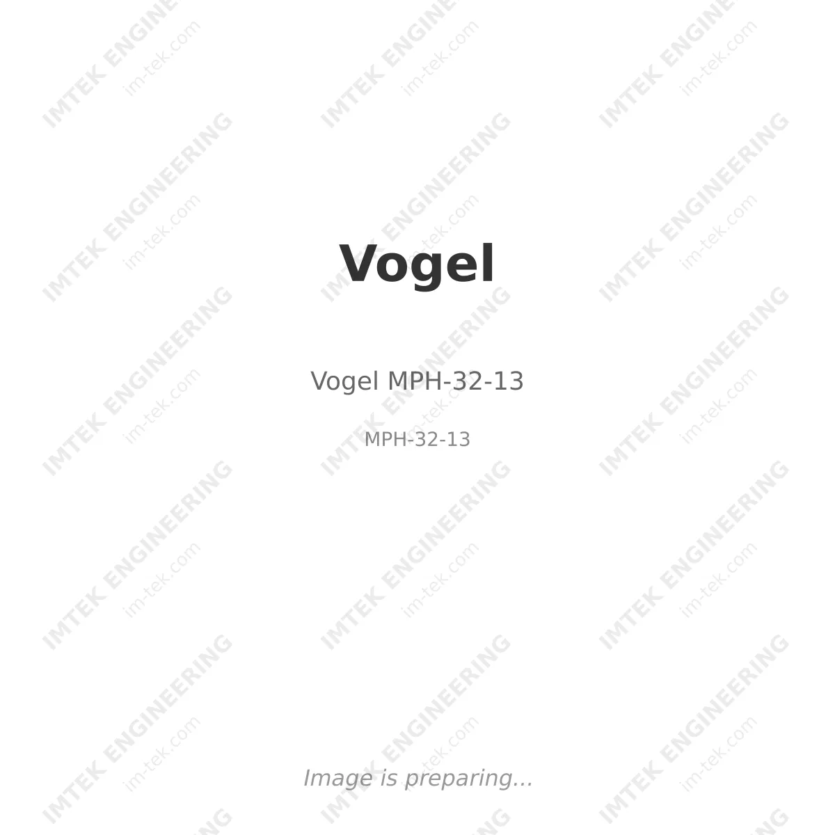 Vogel Vogel MPH-32-13 - MPH-32-13
