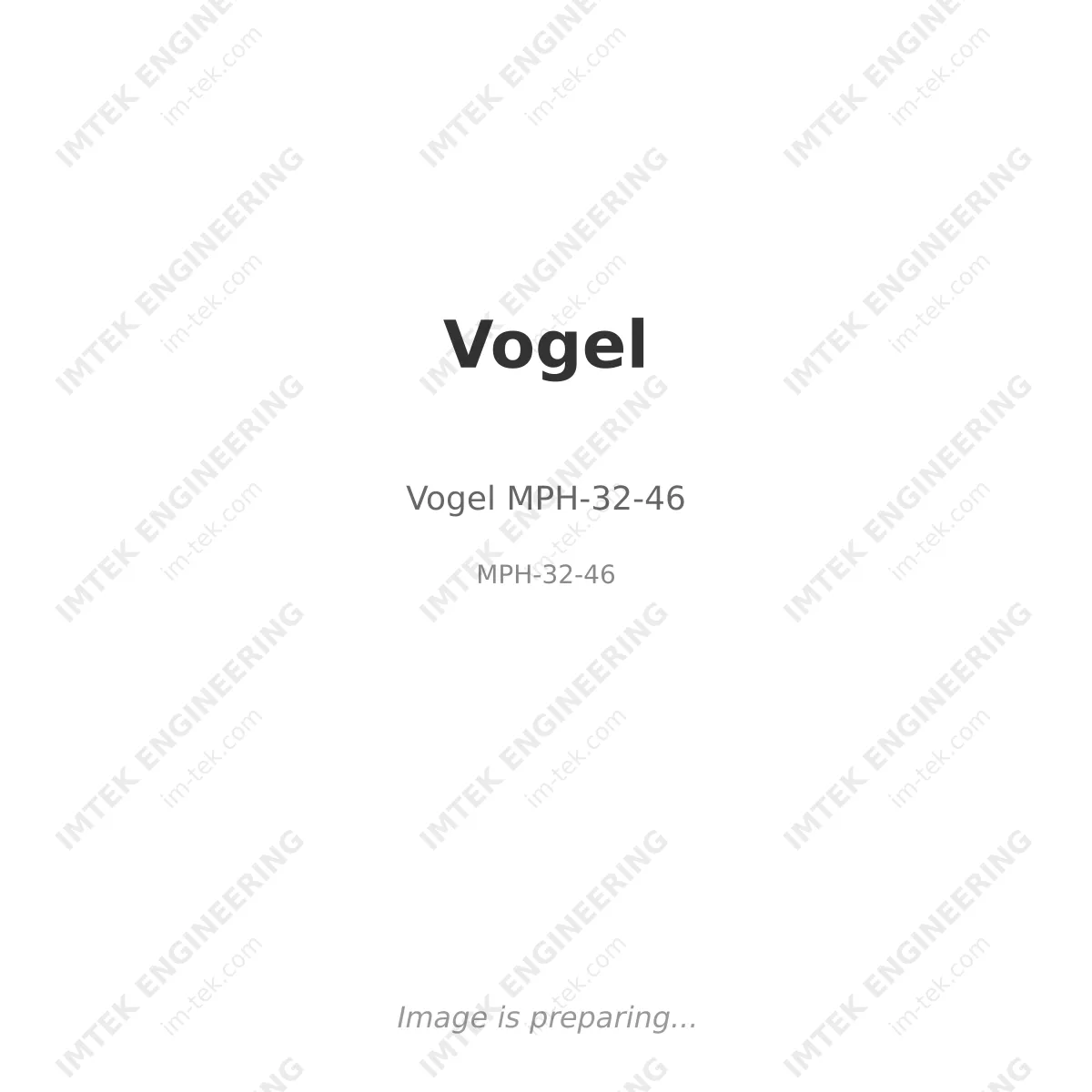 Vogel Vogel MPH-32-46 - MPH-32-46