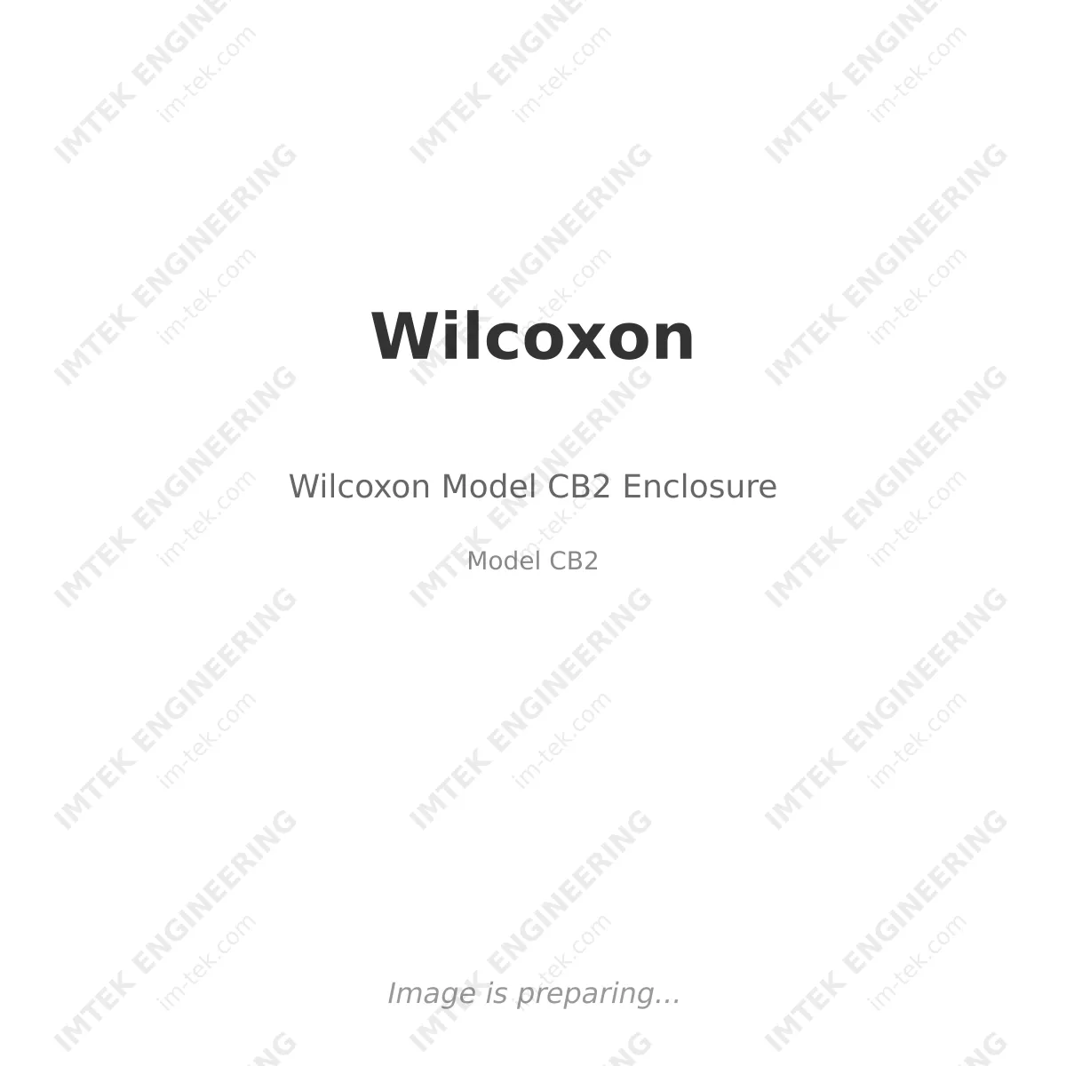 Wilcoxon Wilcoxon Model CB2 Enclosure - Model CB2