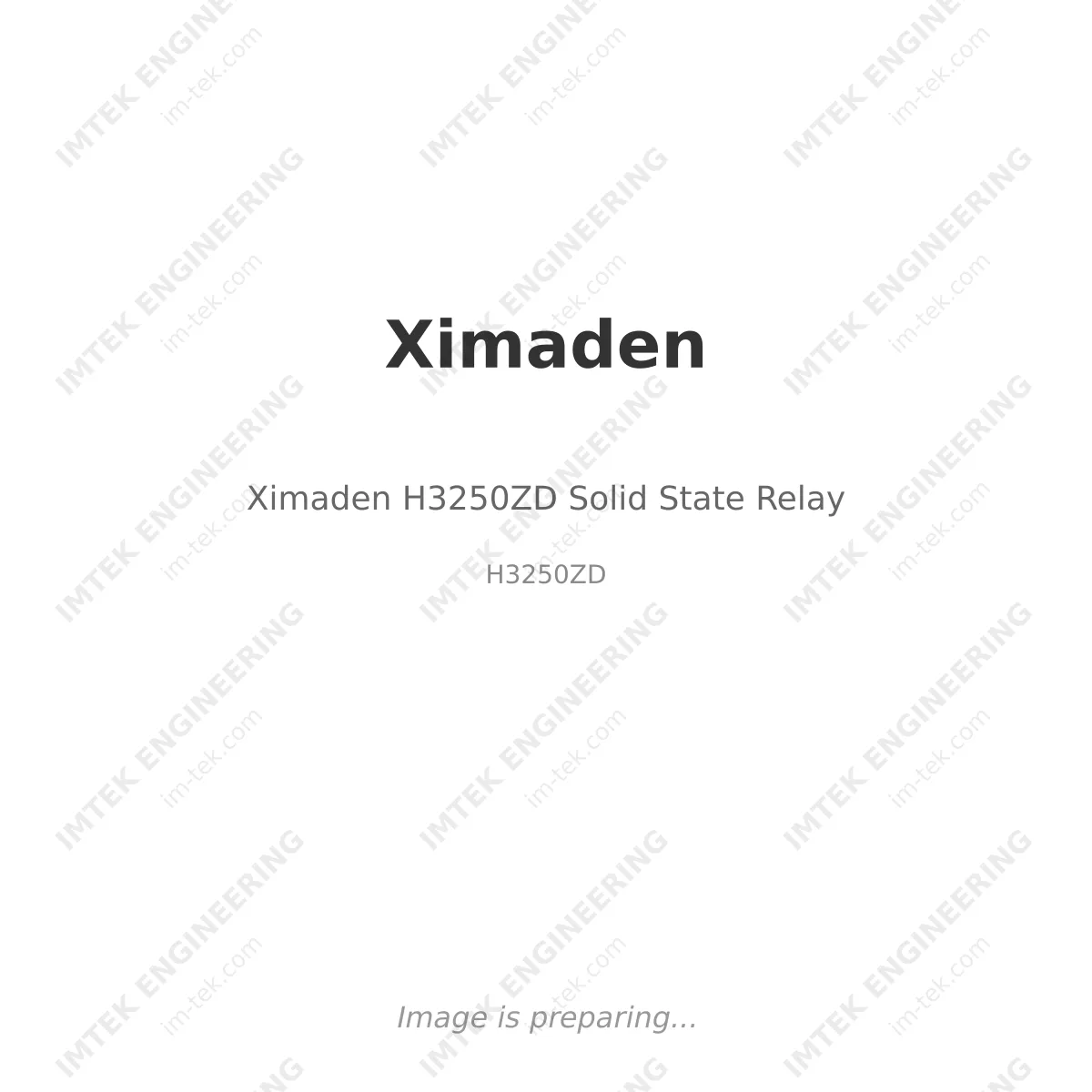 Ximaden Ximaden H3250ZD Solid State Relay - H3250ZD