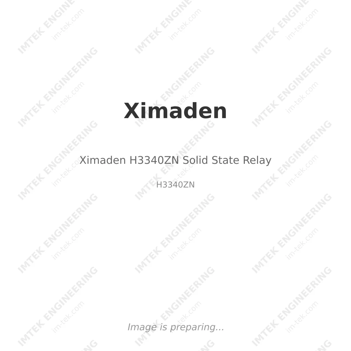 Ximaden Ximaden H3340ZN Solid State Relay - H3340ZN