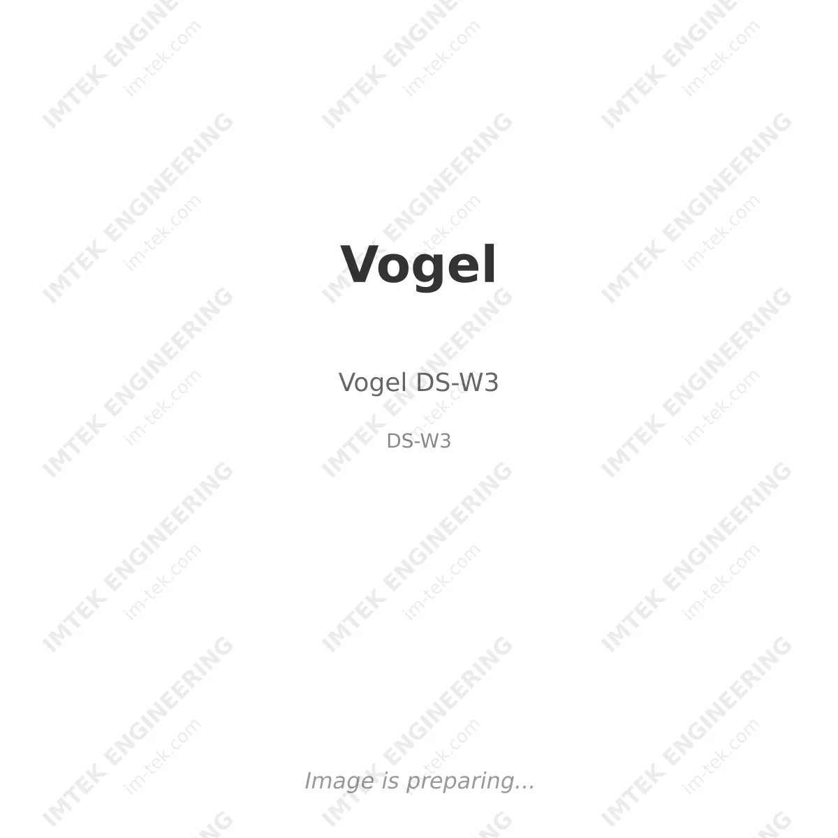 Vogel Vogel DS-W3 - DS-W3