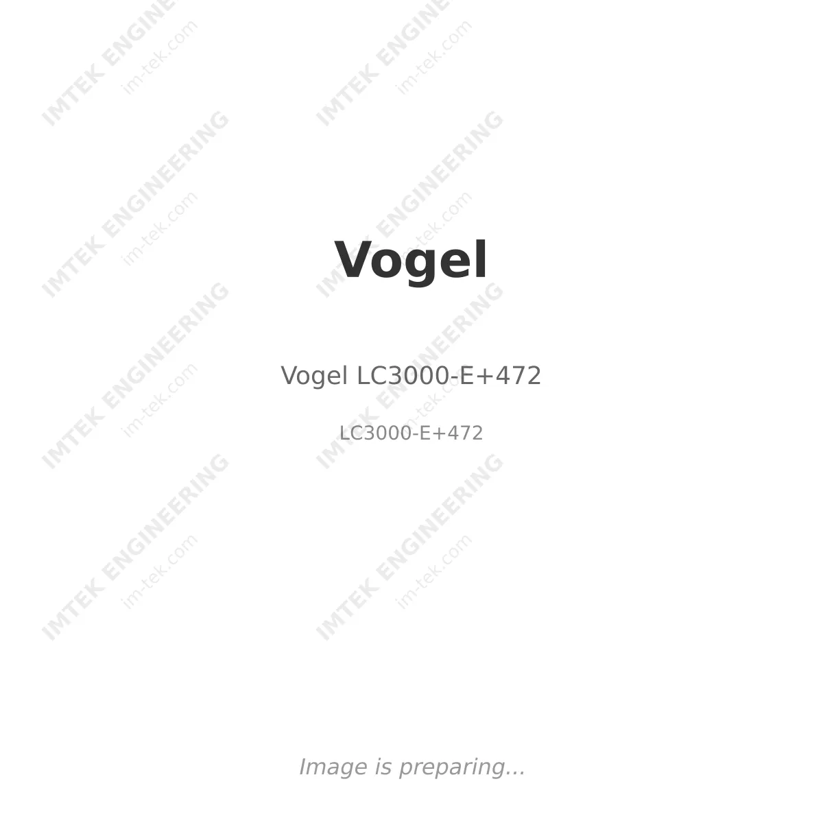 Vogel Vogel LC3000-E+472 - LC3000-E+472