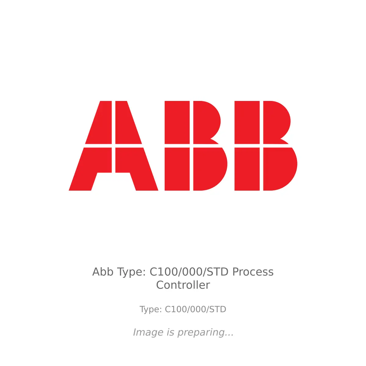 ABB Abb Type: C100/000/STD Process Controller - Type: C100/000/STD