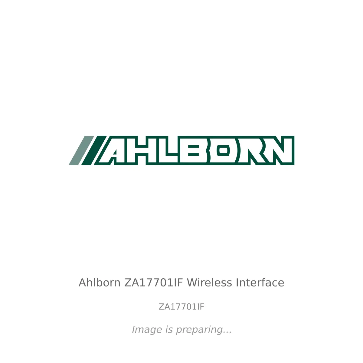 Ahlborn Ahlborn ZA17701IF Wireless Interface - ZA17701IF