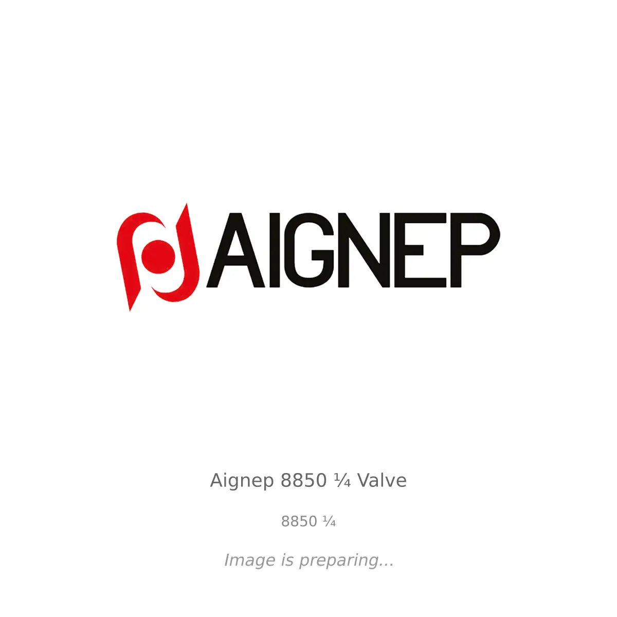 Aignep Aignep 8850 ¼ Valve - 8850 ¼