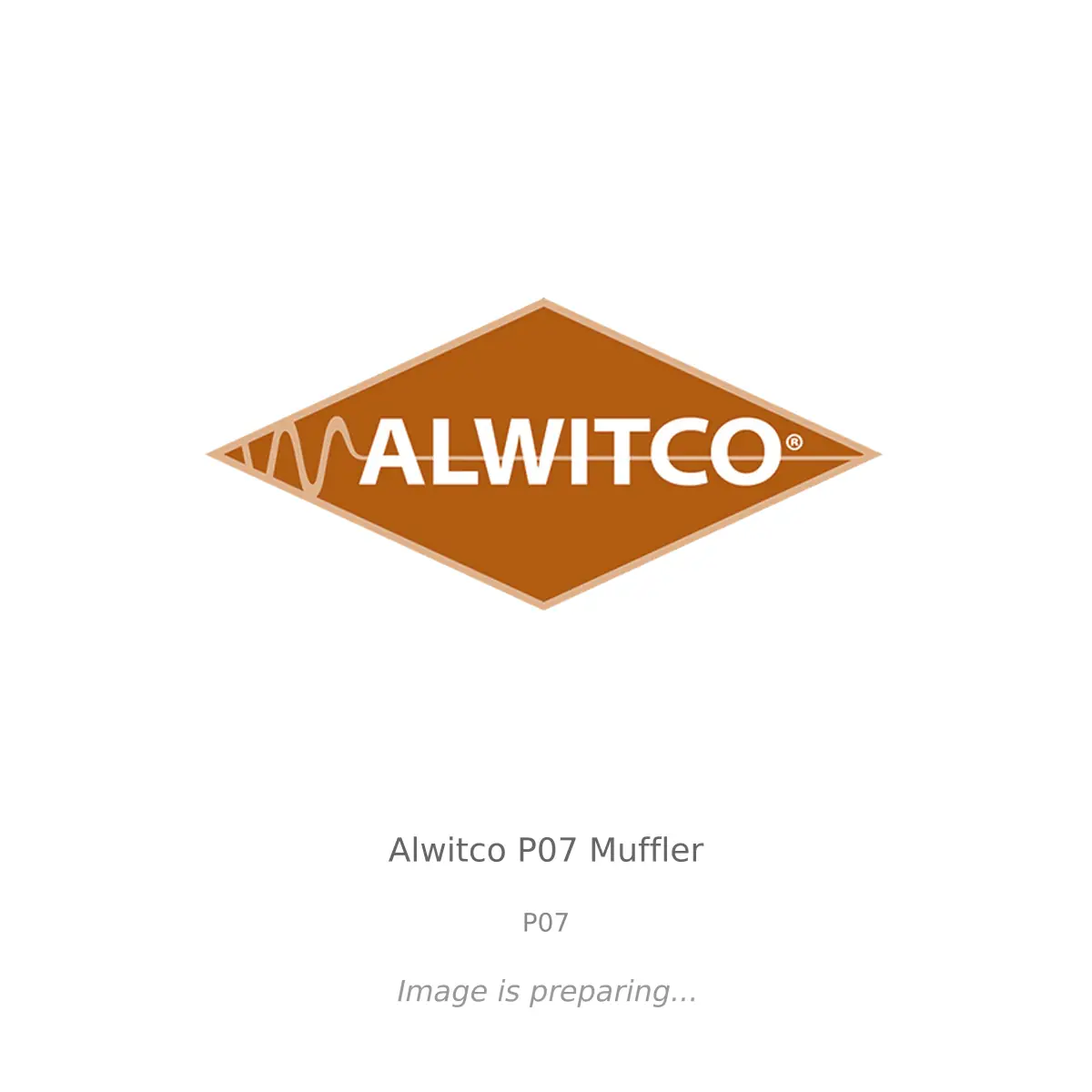 Alwitco Alwitco P07 Muffler - P07