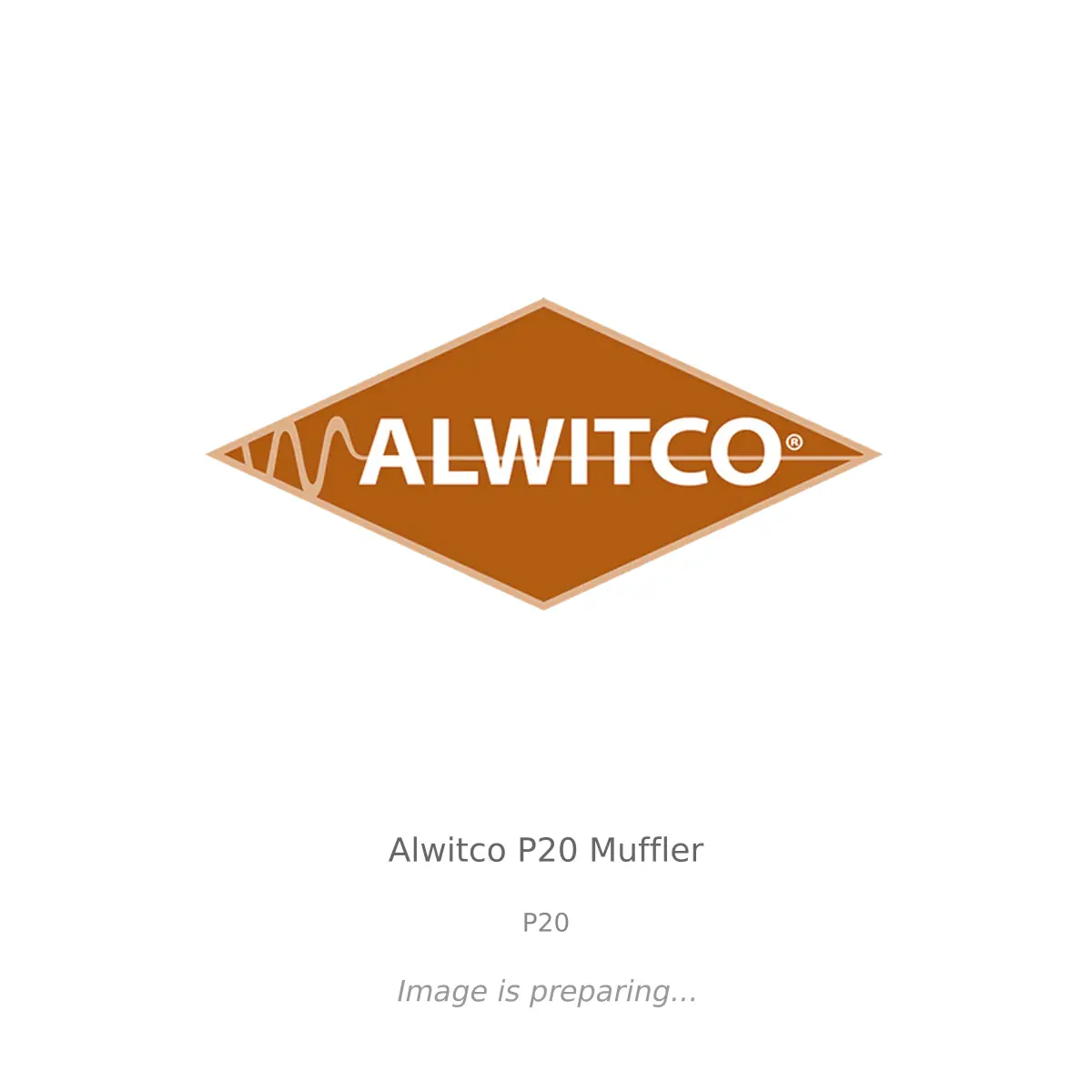 Alwitco Alwitco P20 Muffler - P20