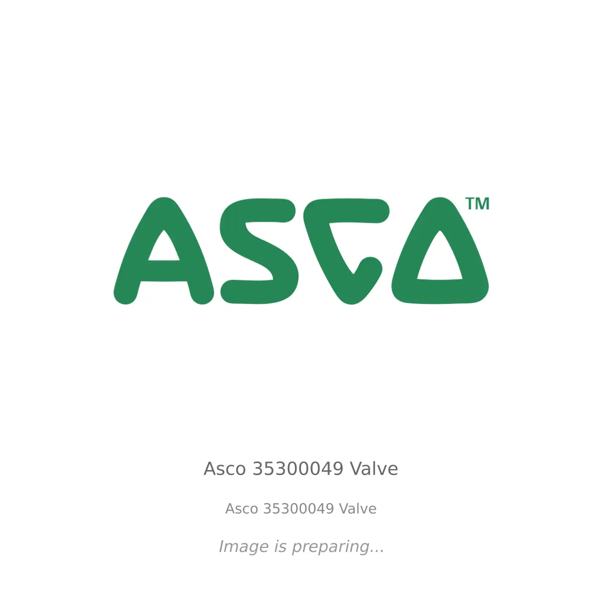 Asco Asco 35300049 Valve - Asco 35300049 Valve