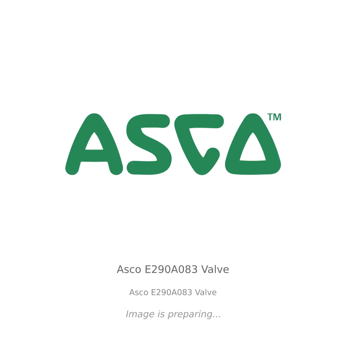 Asco Asco E290A083 Valve - Asco E290A083 Valve