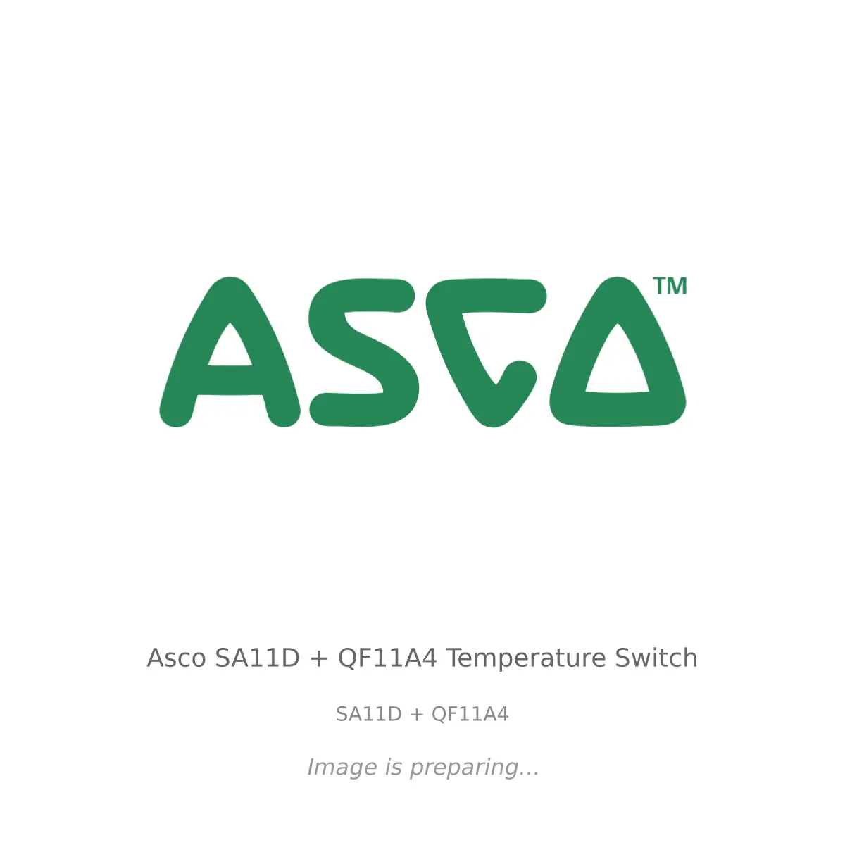 Asco Asco SA11D + QF11A4 Temperature Switch - SA11D + QF11A4