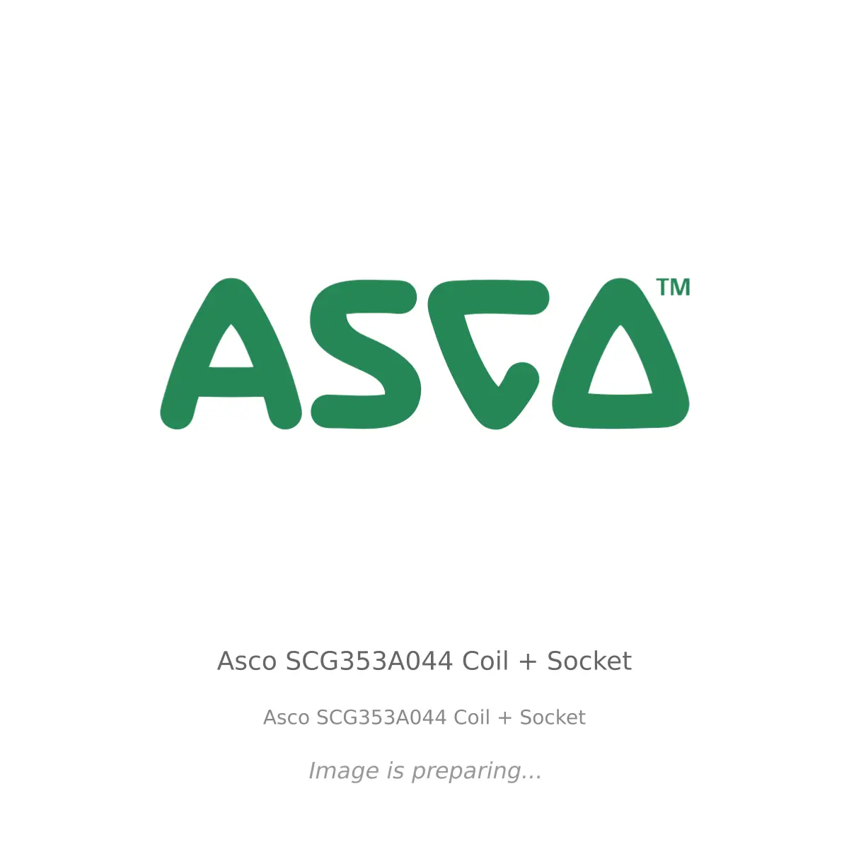 Asco Asco SCG353A044 Coil + Socket - Asco SCG353A044 Coil + Socket