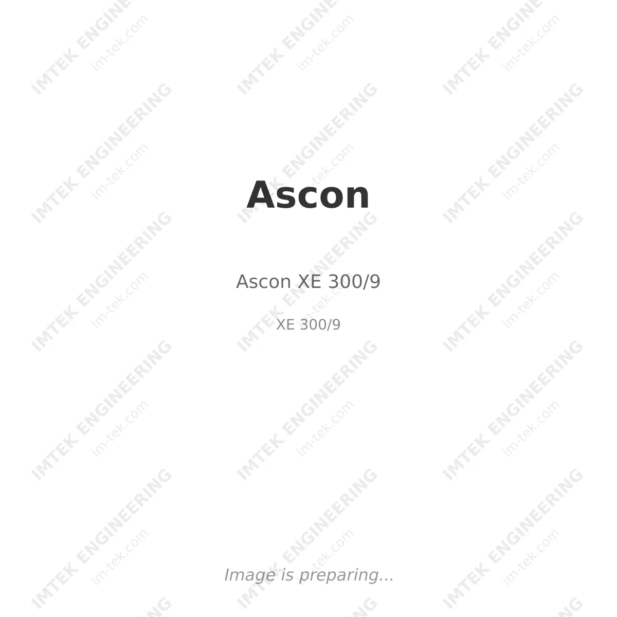 Ascon Ascon XE 300/9 - XE 300/9