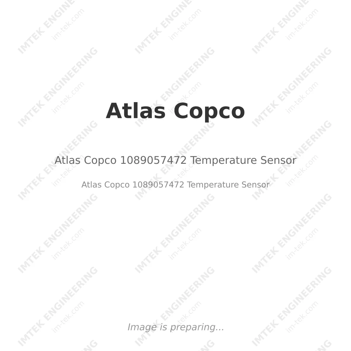 Atlas Copco Atlas Copco 1089057472 Temperature Sensor - Atlas Copco 1089057472 Temperature Sensor