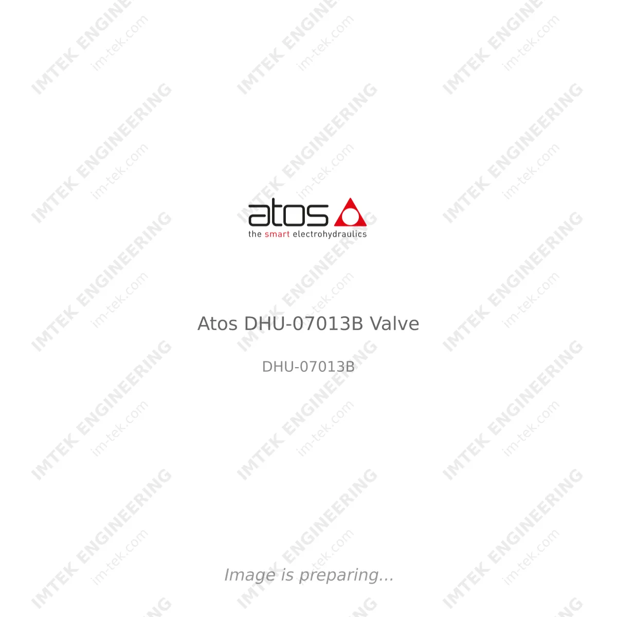 Atos Atos DHU-07013B Valve - DHU-07013B